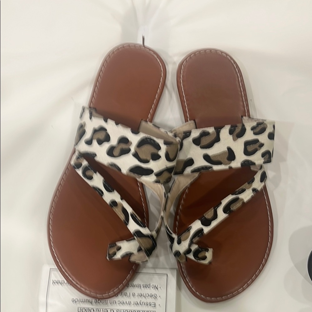 Leopard Print Women's Sandals